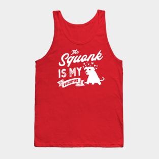 The Squonk is My Valentine Cute Valentines Day Cryptid Tank Top